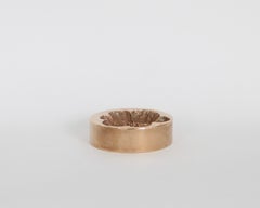 Monique Gerber French Bronze Vide Poche Marguerite Motif Daisy