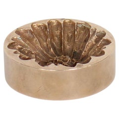 Monique Gerber French Bronze Vide Poche Marguerite Motif Daisy