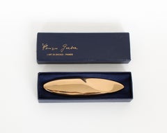 Monique Gerber French Sculptural Cast Bronze Letter Opener Art Du Bronze