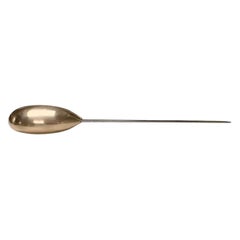 Monique Gerber Brieföffner aus vergoldeter Bronze, ca. 1970, Frankreich.