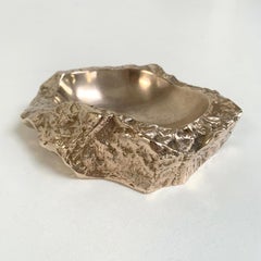 Monique Gerber Vide-Poche in bronzo firmata, circa 1970, Francia.