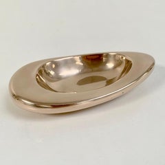 Monique Gerber Stamped Gilt Bronze Free Form Vide-Poche, circa 1970, France