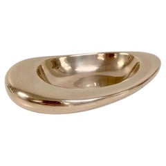 Monique Gerber Stamped Gilt Bronze Free Form Vide-Poche, circa 1970, France