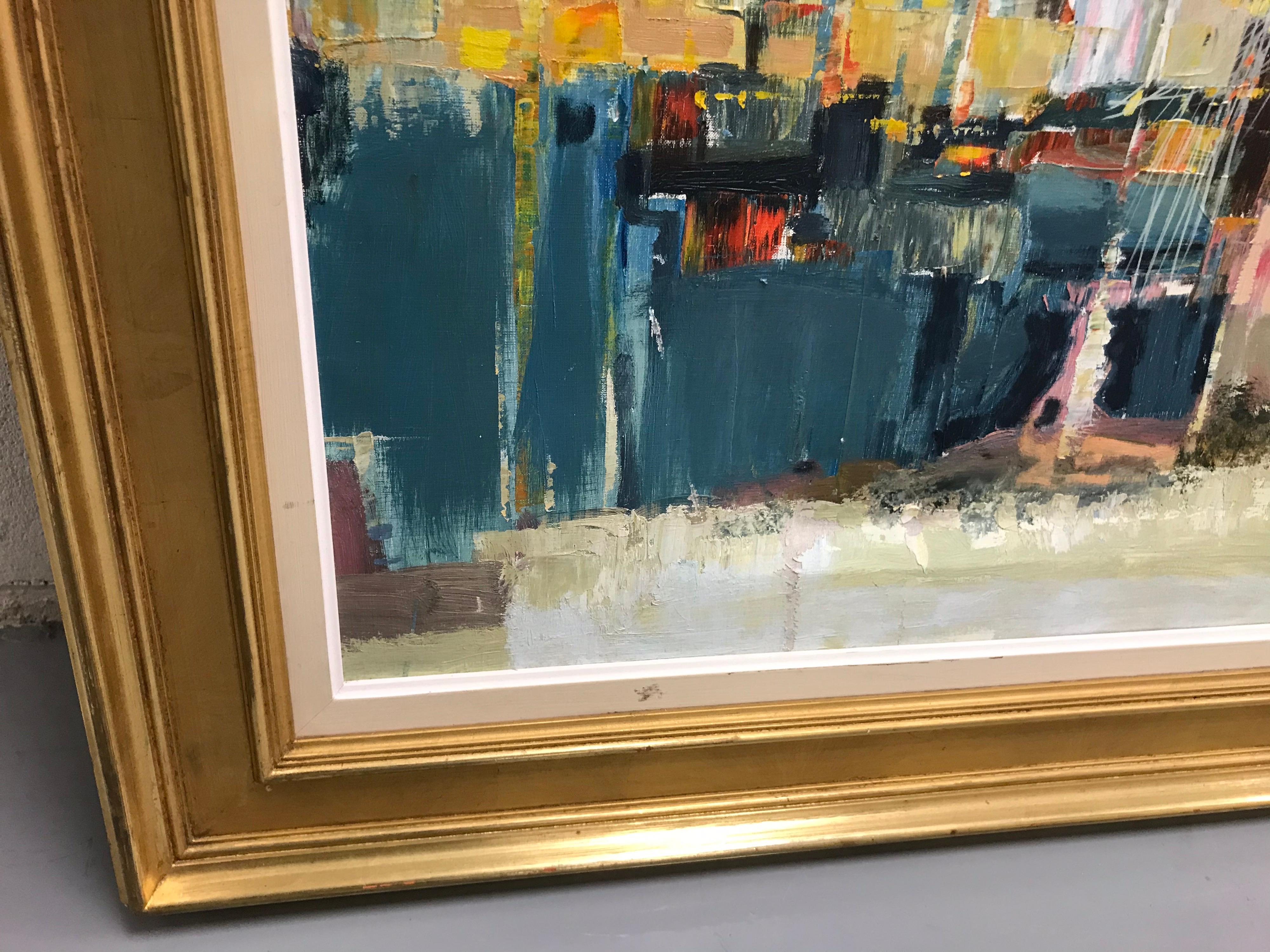 Monique Journod Painting In Good Condition For Sale In Lake Success, NY