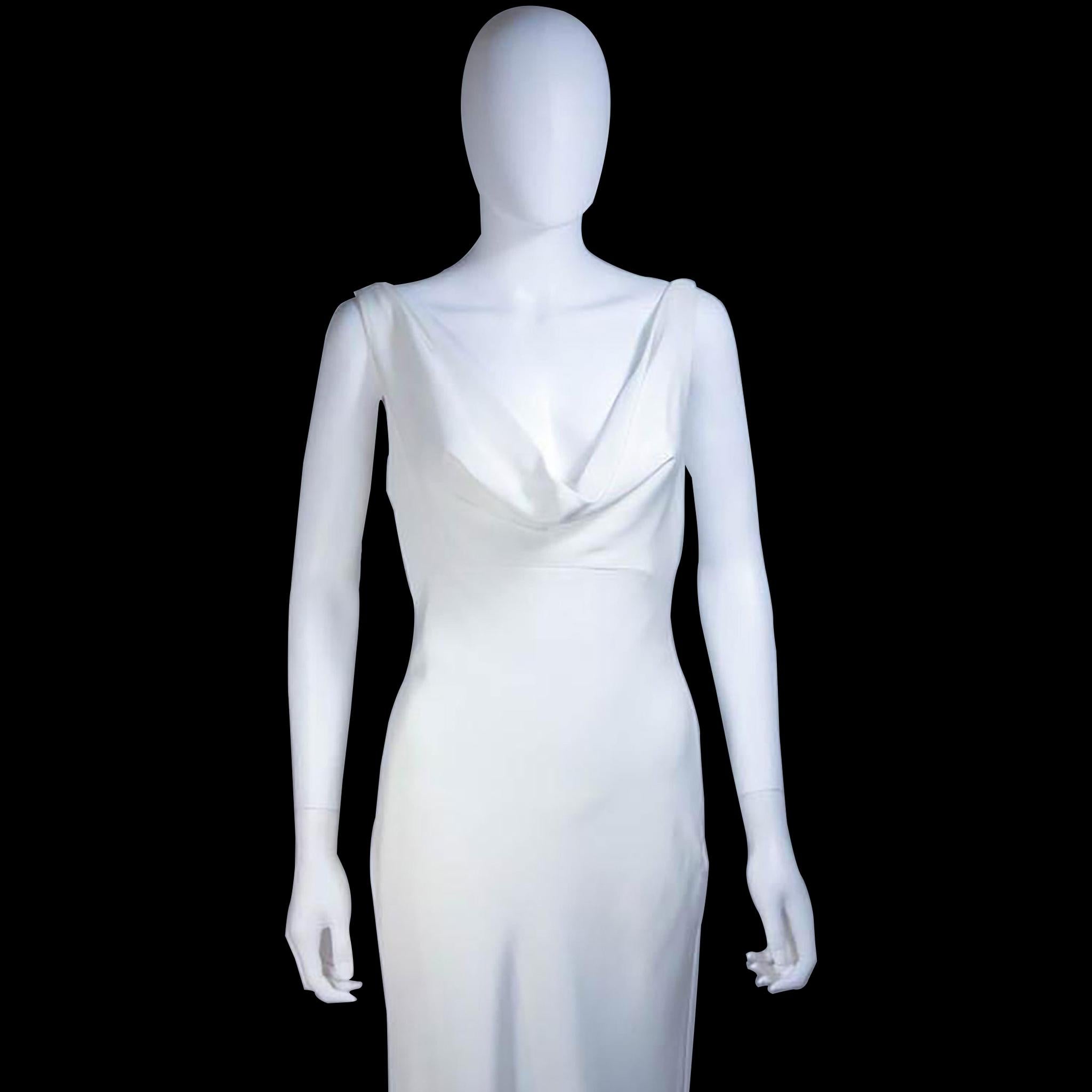 ivory silk dress