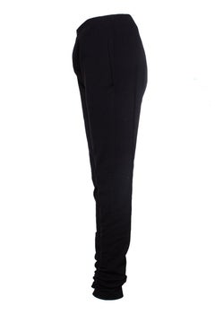 Monique van Heist, black lycra legging