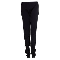 Monique van Heist, black lycra legging