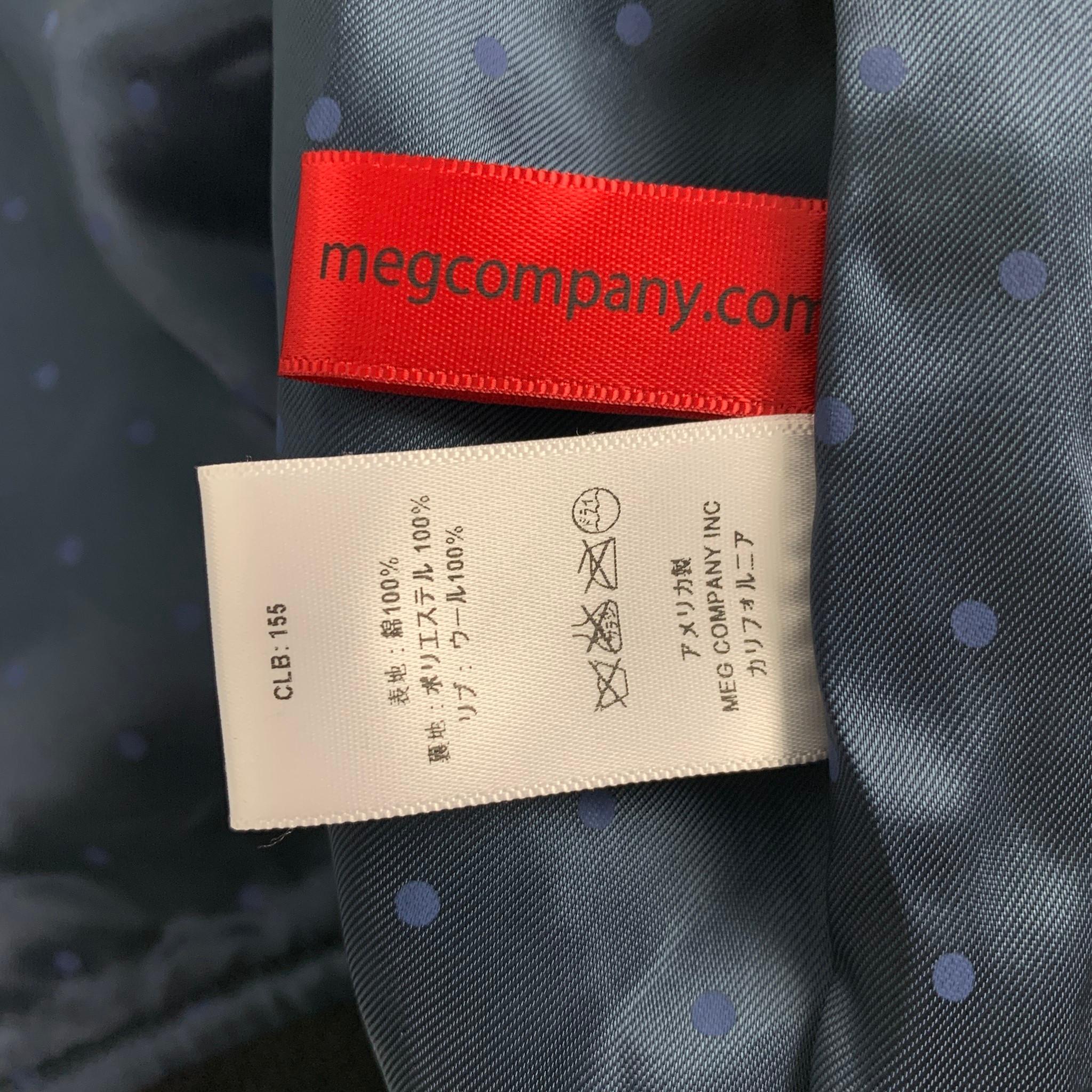 MONITALY Size 40 Black Multi-Color Print Cotton Zip Up Jacket In New Condition In San Francisco, CA