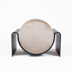 Monitor Fiberglass Stool Blue by Asa Pingree