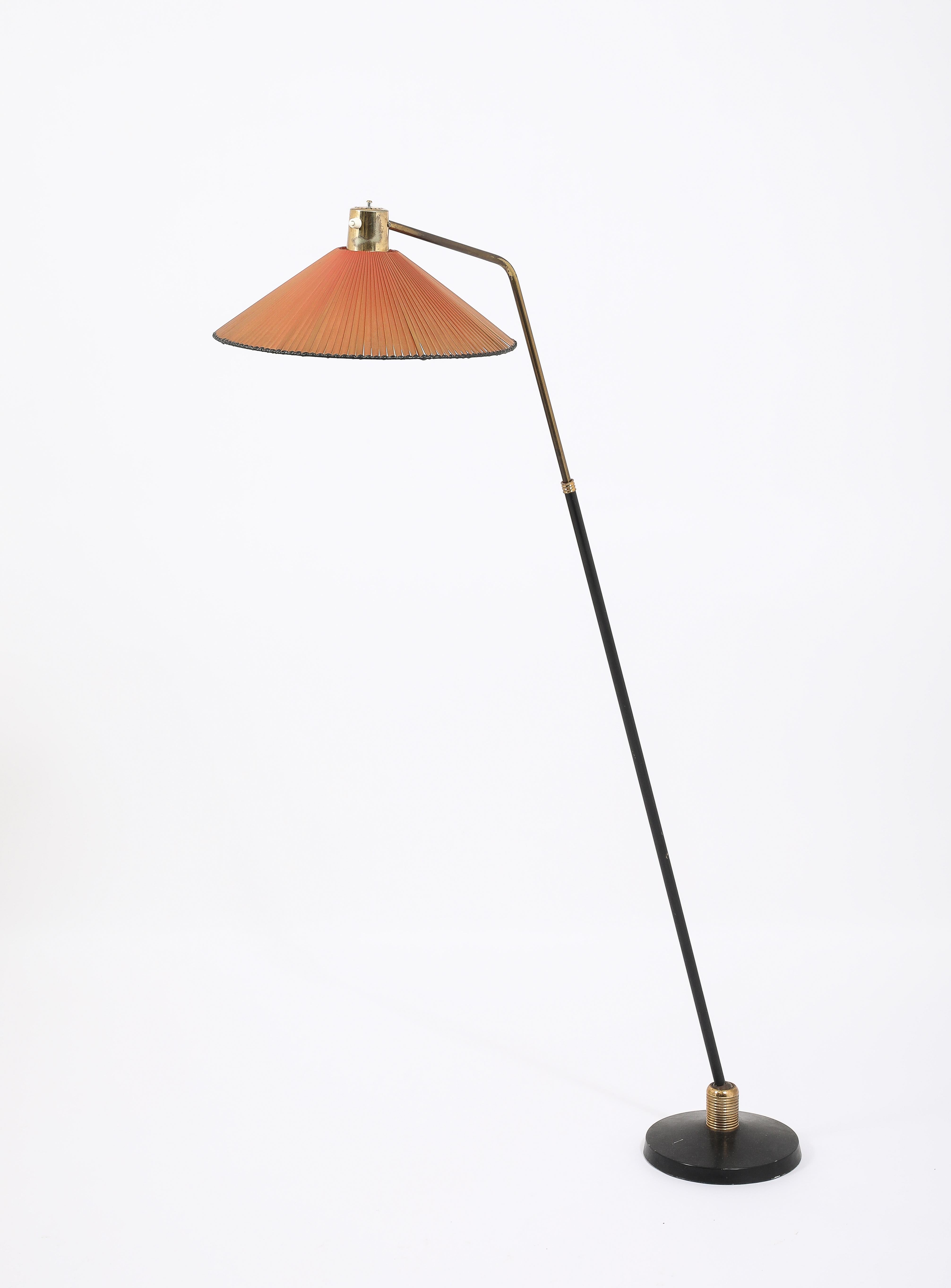 Lampada da terra regolabile Monix, Francia, anni '50 in vendita 5