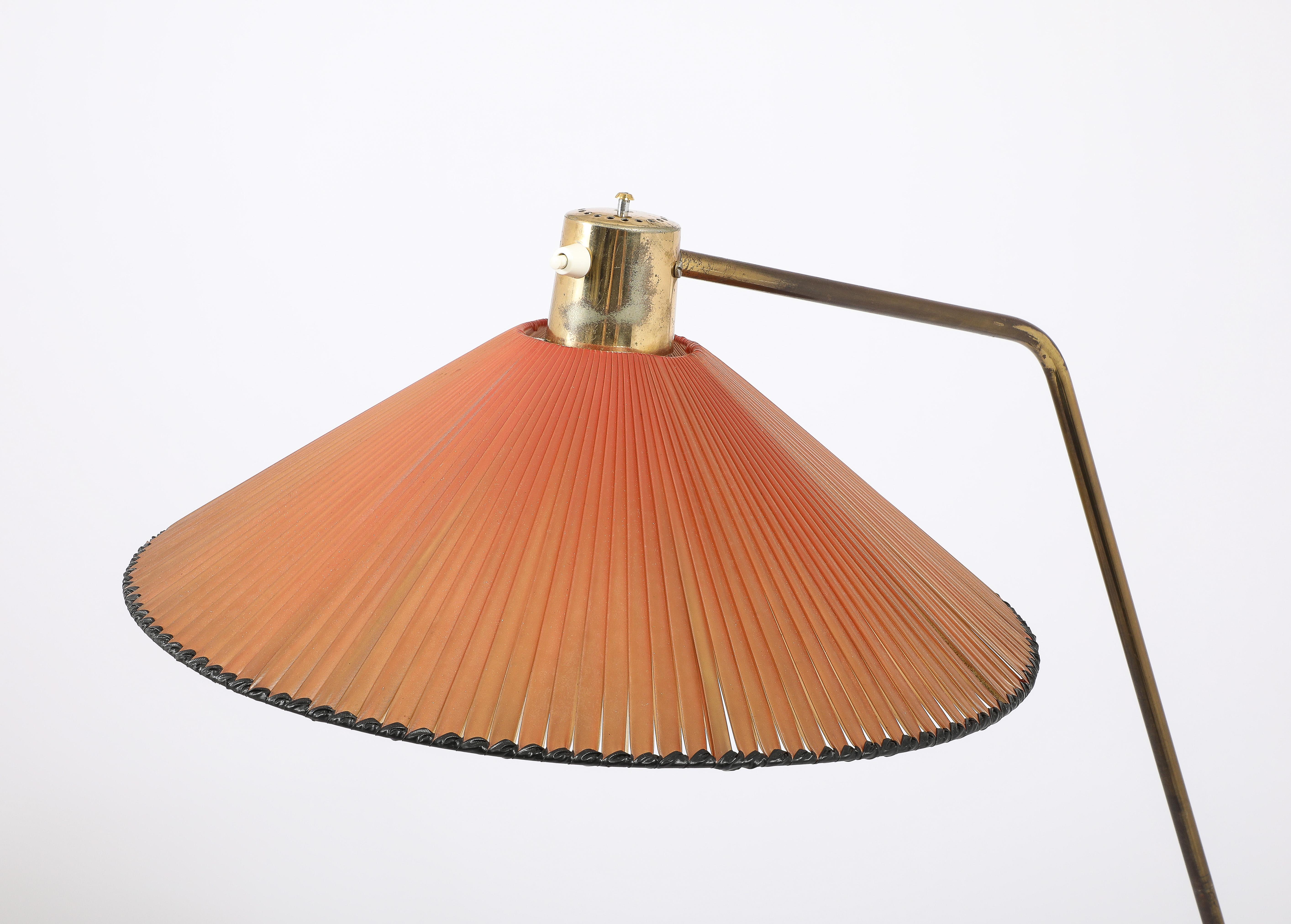 Lampada da terra regolabile Monix, Francia, anni '50 In condizioni buone in vendita a New York, NY