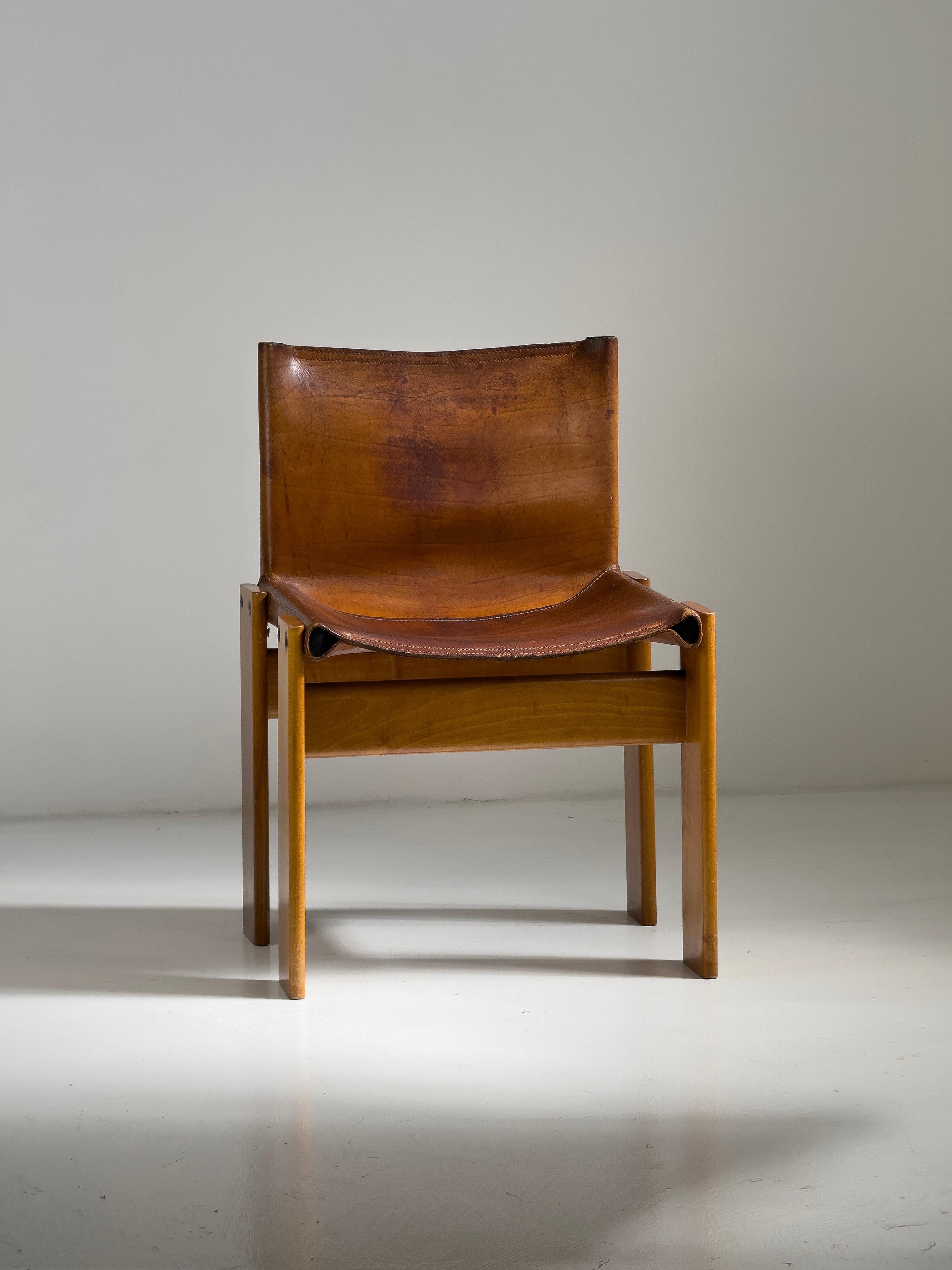Sedia Monk di Afra & Tobia Scarpa per Molteni, Italia, 1974 in vendita 9