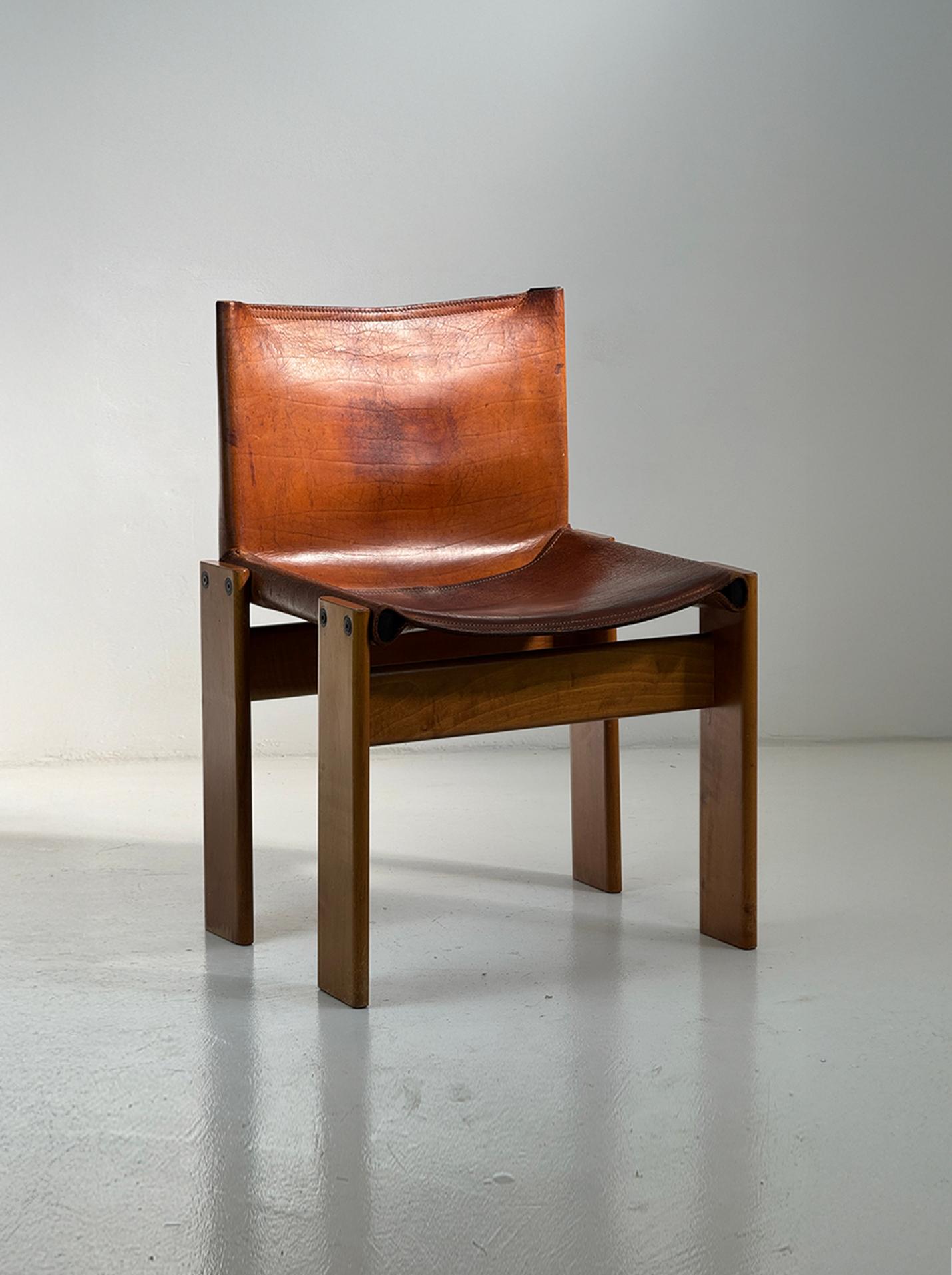 Sedia Monk di Afra & Tobia Scarpa per Molteni, Italia, 1974 in vendita 13