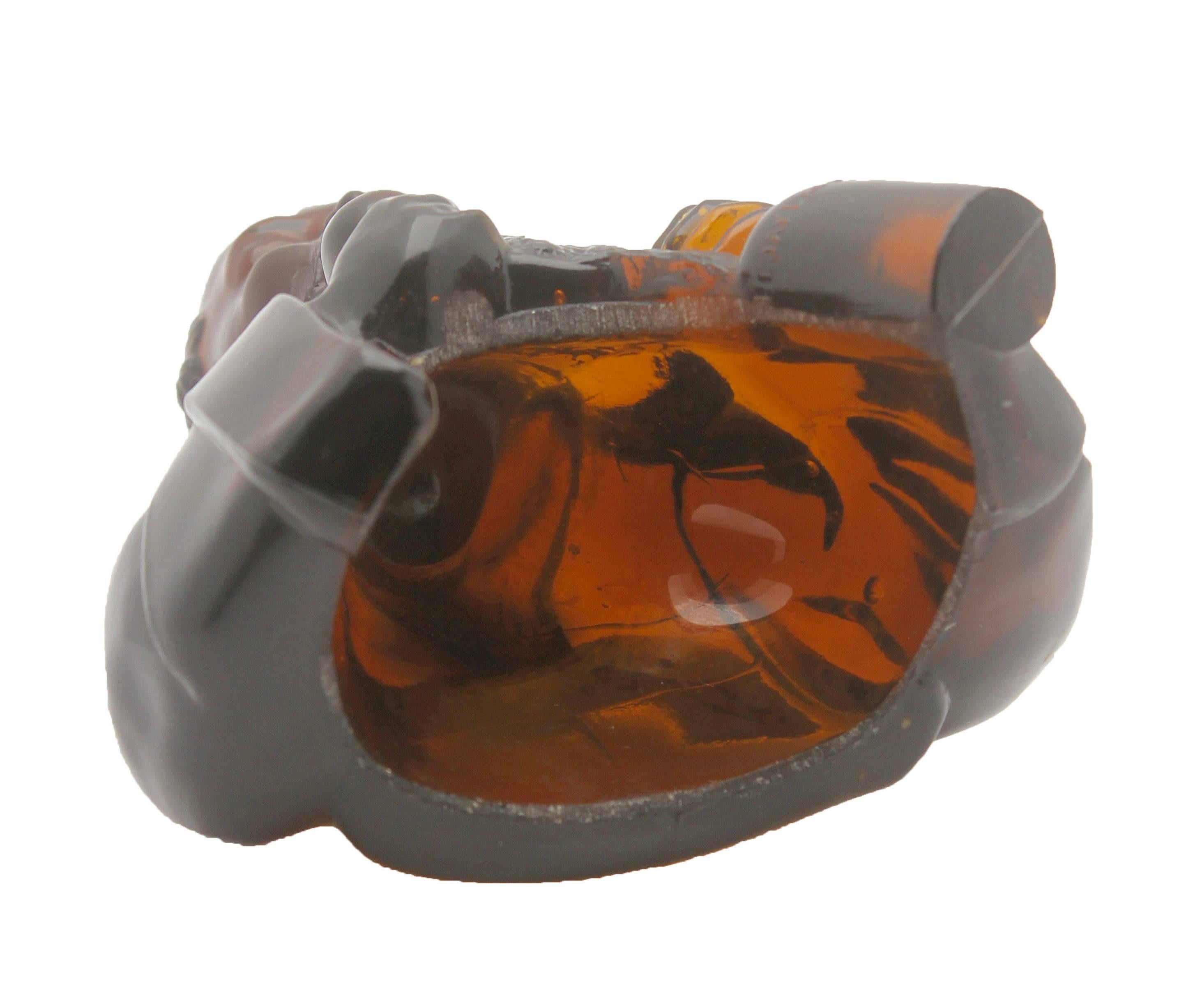 Molded Monk Decanter or Bottle; 'Le Moine Legendaire' by Lejay Lagoute