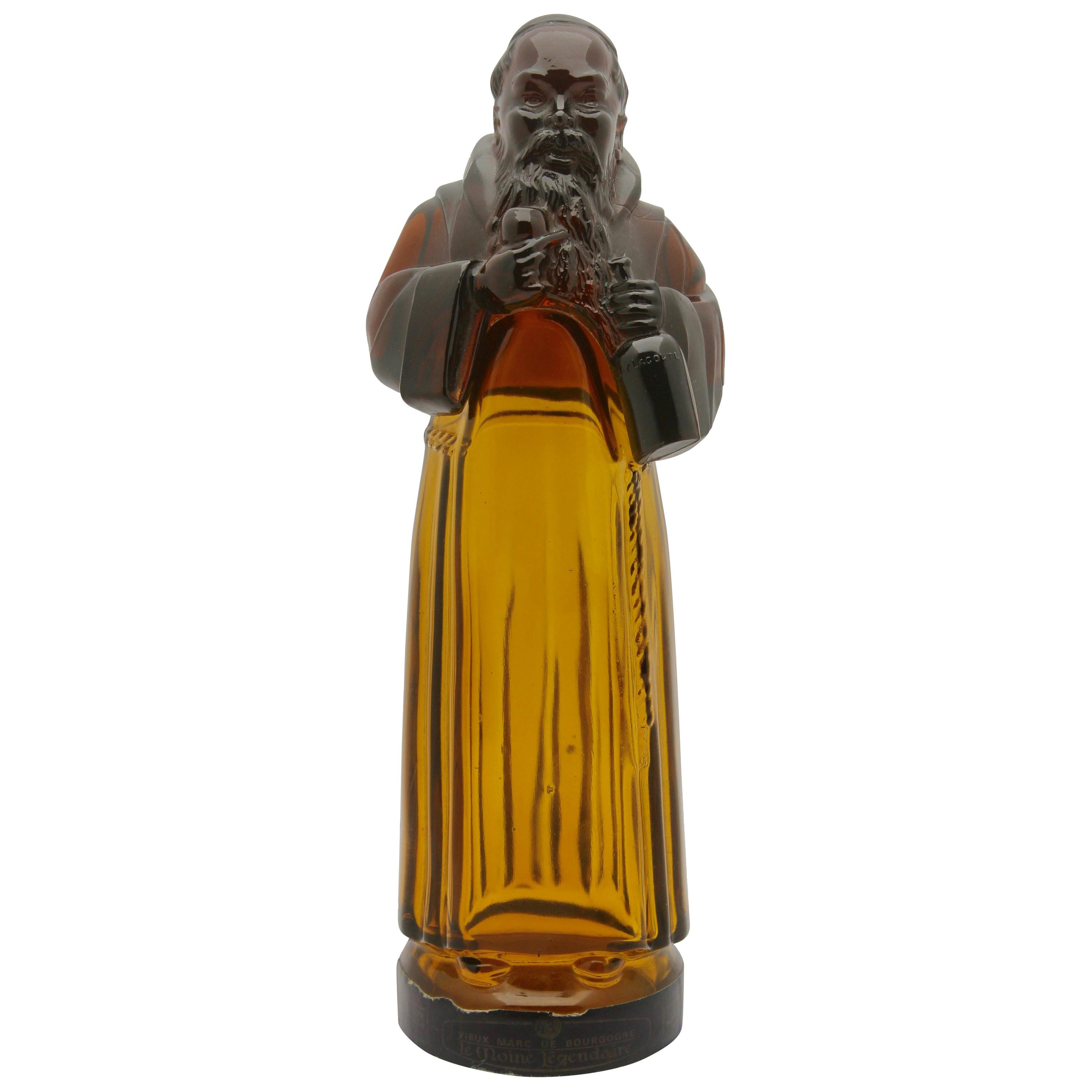 Monk Decanter or Bottle; 'Le Moine Legendaire' by Lejay Lagoute