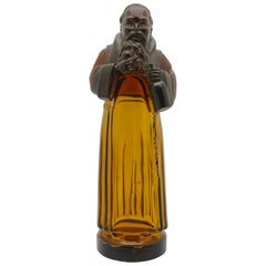 Antique Monk Decanter or Bottle; 'Le Moine Legendaire' by Lejay Lagoute 