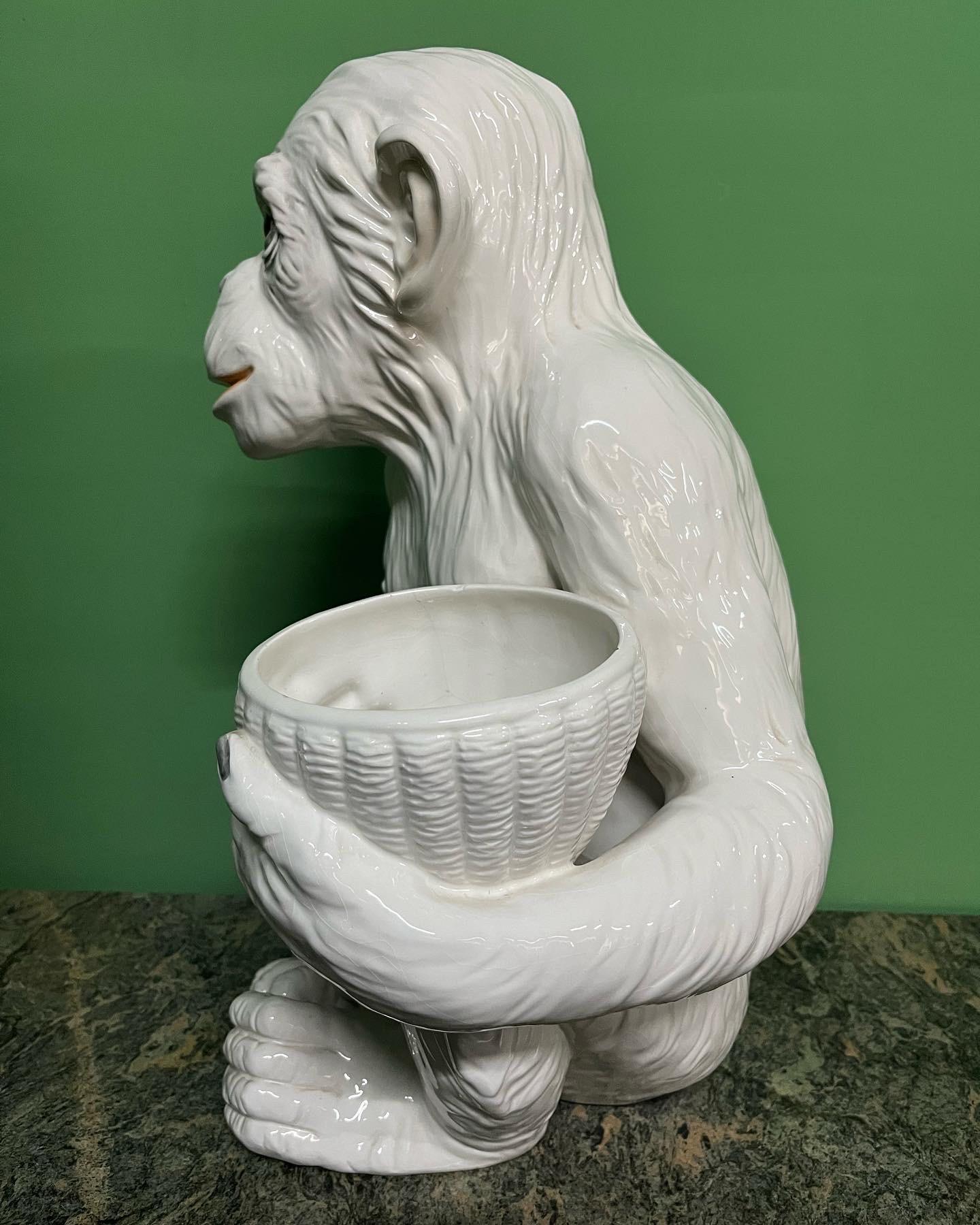 Affen-Keramik, hergestellt in Italien, 1960er Jahre im Zustand „Gut“ im Angebot in Foggia, FG