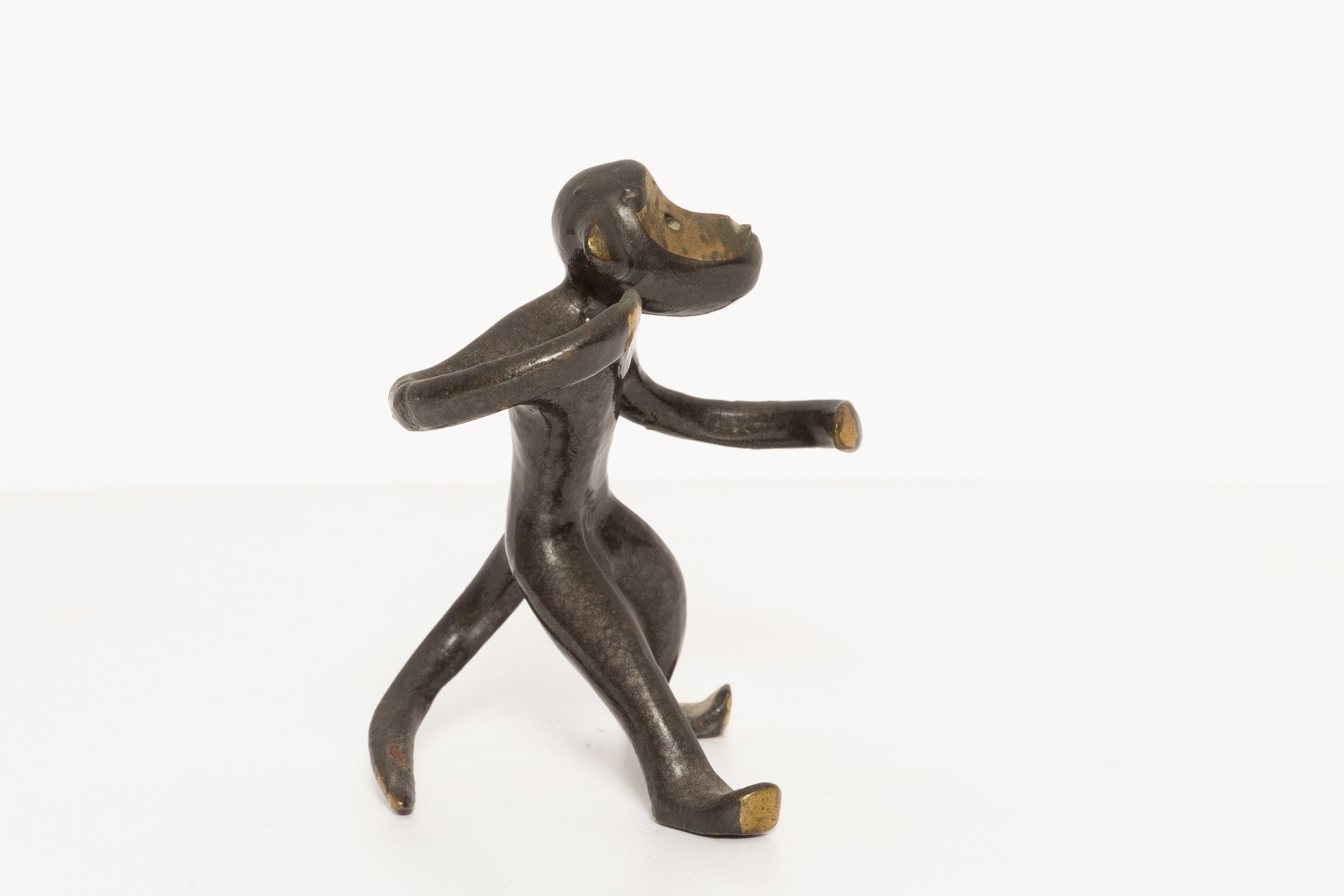 Austrian Monkey Figurine by Walter Bosse, Europe, 1950s