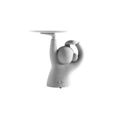 Monkey Side table Grey by Jaime Hayon for BD Barcelona, 2015