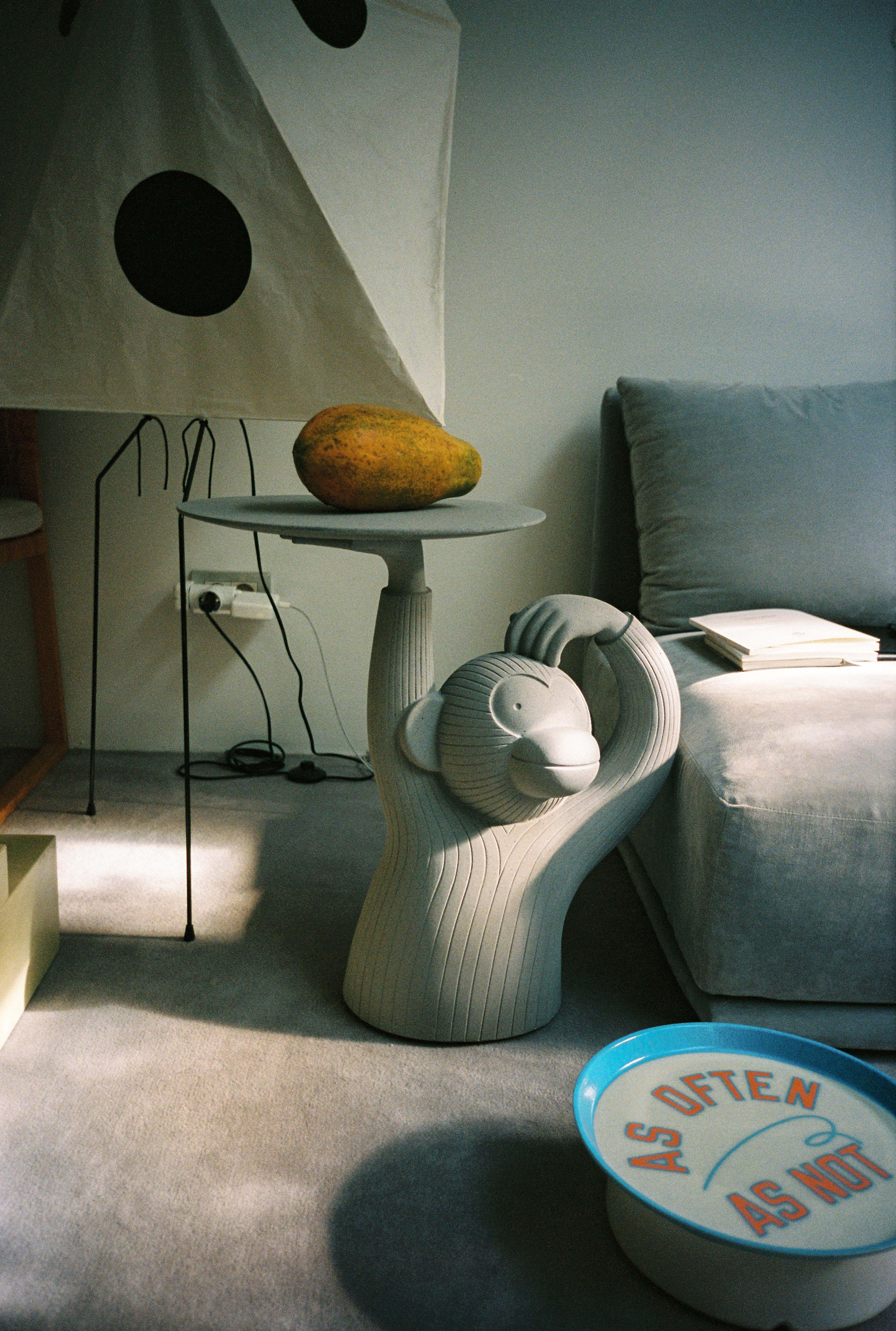 Table d'appoint Monkey, Jaime Hayon, gris, 2015 en vente 3