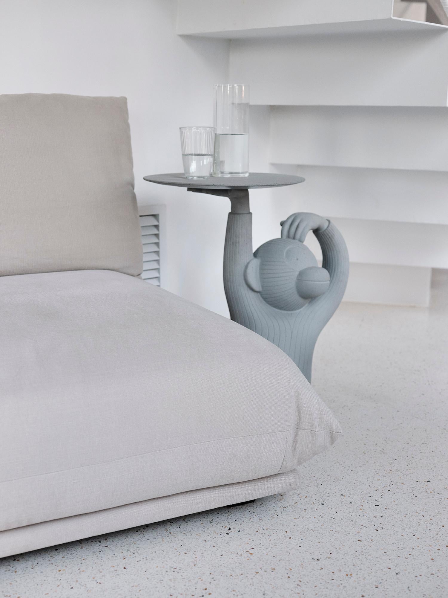 Monkey Side Table, Jaime Hayon, White, 2015 For Sale 4