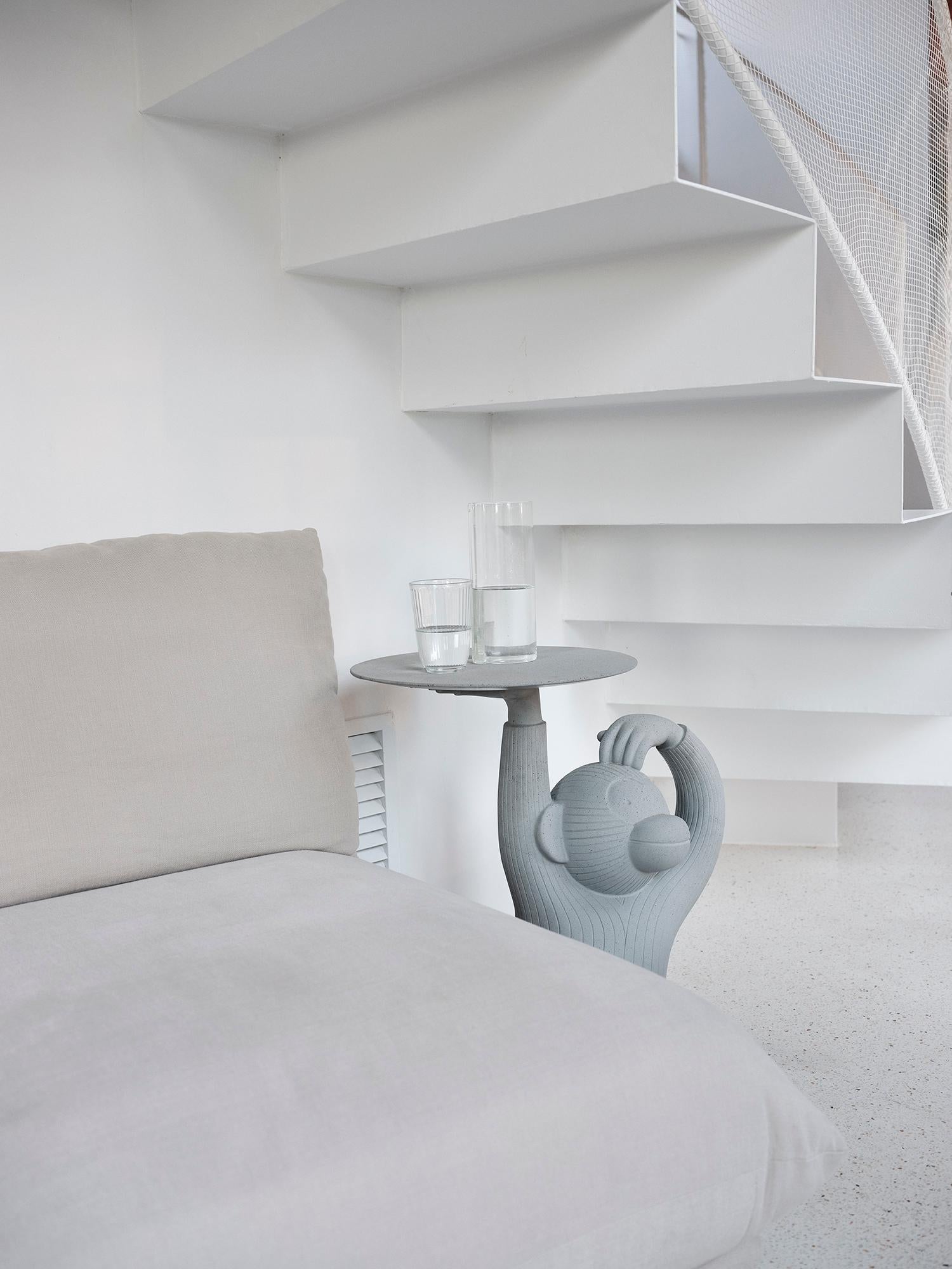 Monkey Side Table, Jaime Hayon, White, 2015 For Sale 5