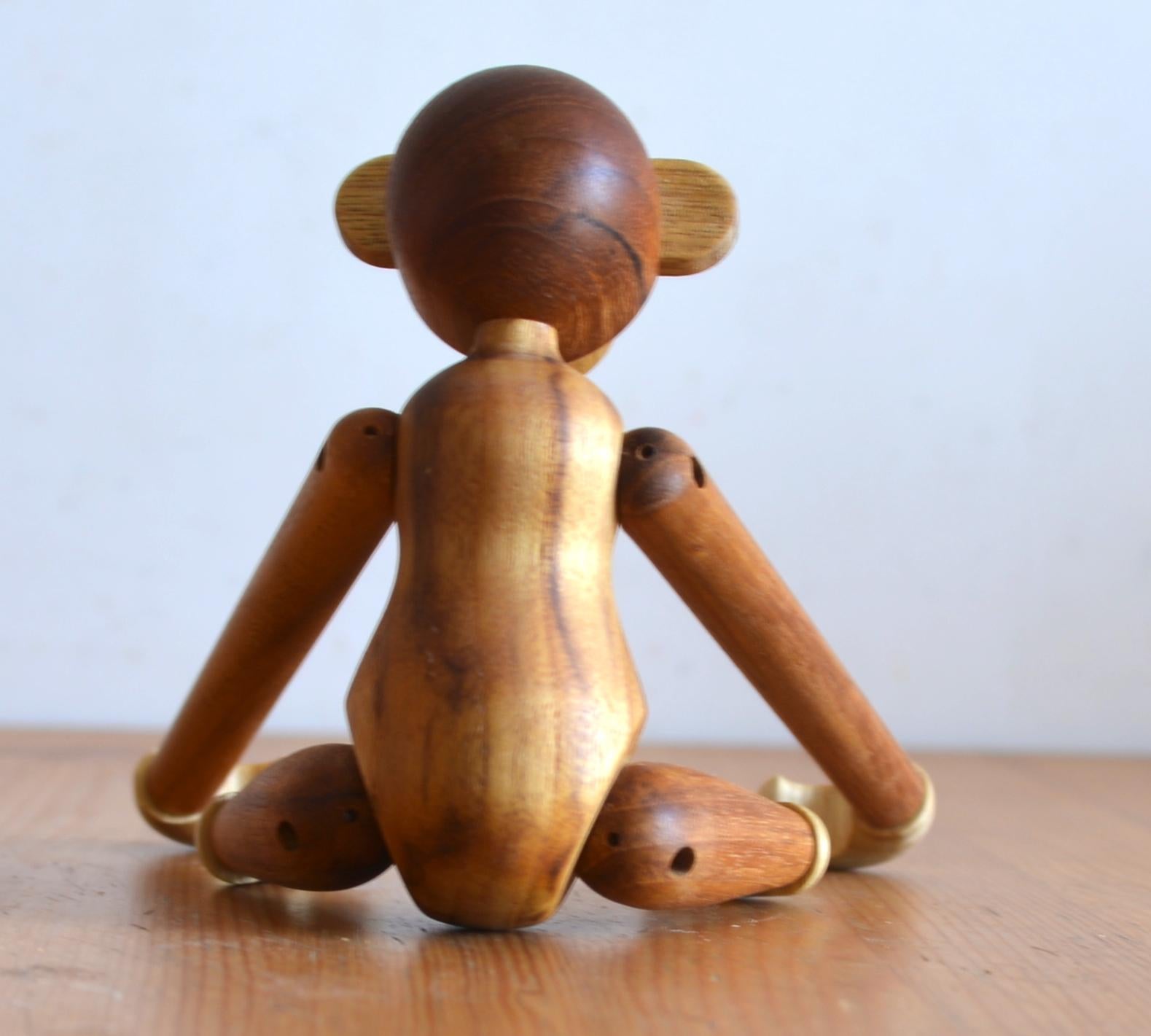 Arts and Crafts  Monkey Teak Sculpture by Kay Bojesen