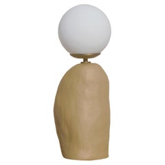 Lampada da tavolo Mono Beige di Tuğçe Geyik