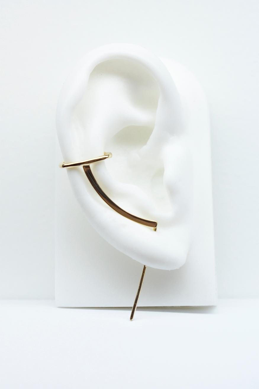 Contemporary Mono Needle Cuff Earring For Sale