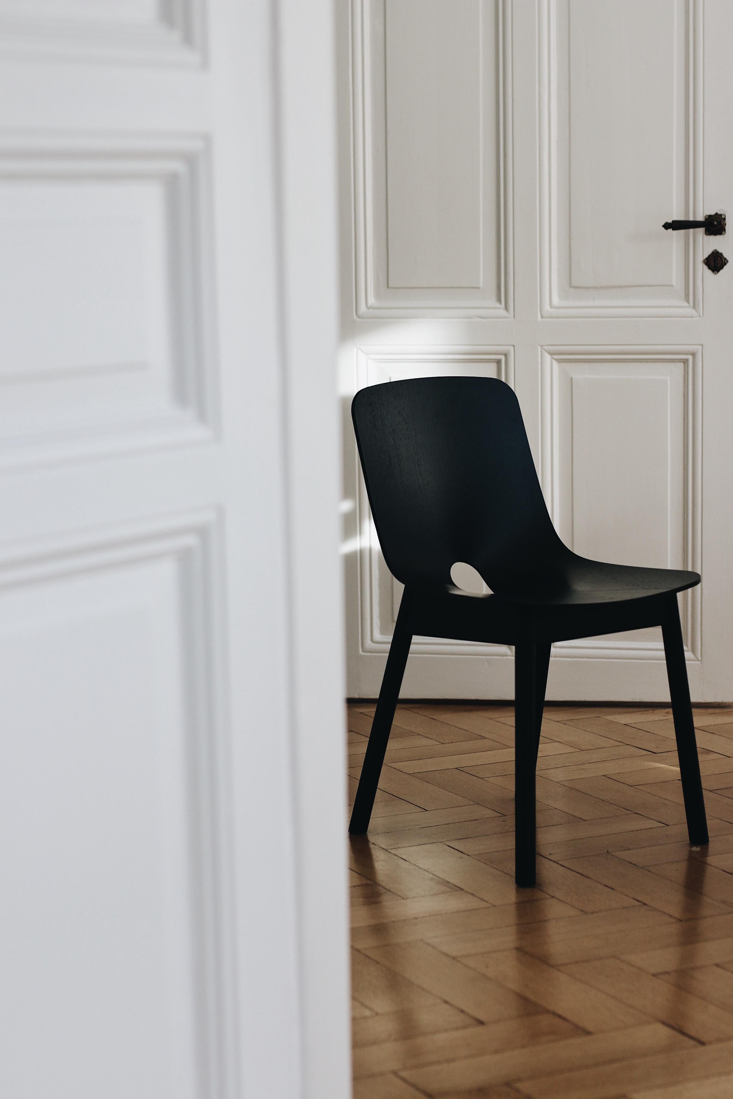 Mono White Dining Chair by Kasper Nyman For Sale 2