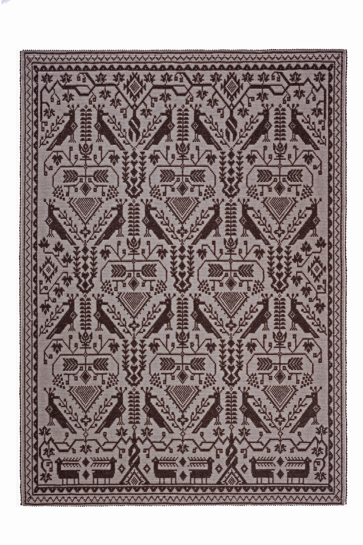 Monochromatic Allusion Carpet, in Natural, Hand-Tufted Sardinian Wool In New Condition For Sale In Santadi, SU