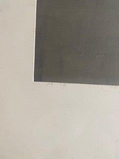 Monochrome Black Graphic / Lithograph by Jerry Zenuik, Unframed