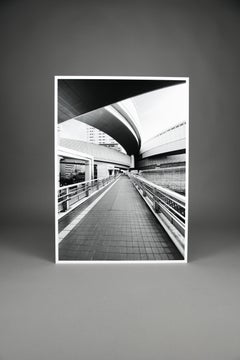 Monochrome Metropolitan Expressway Route No. 3, Meguro, Tokyo