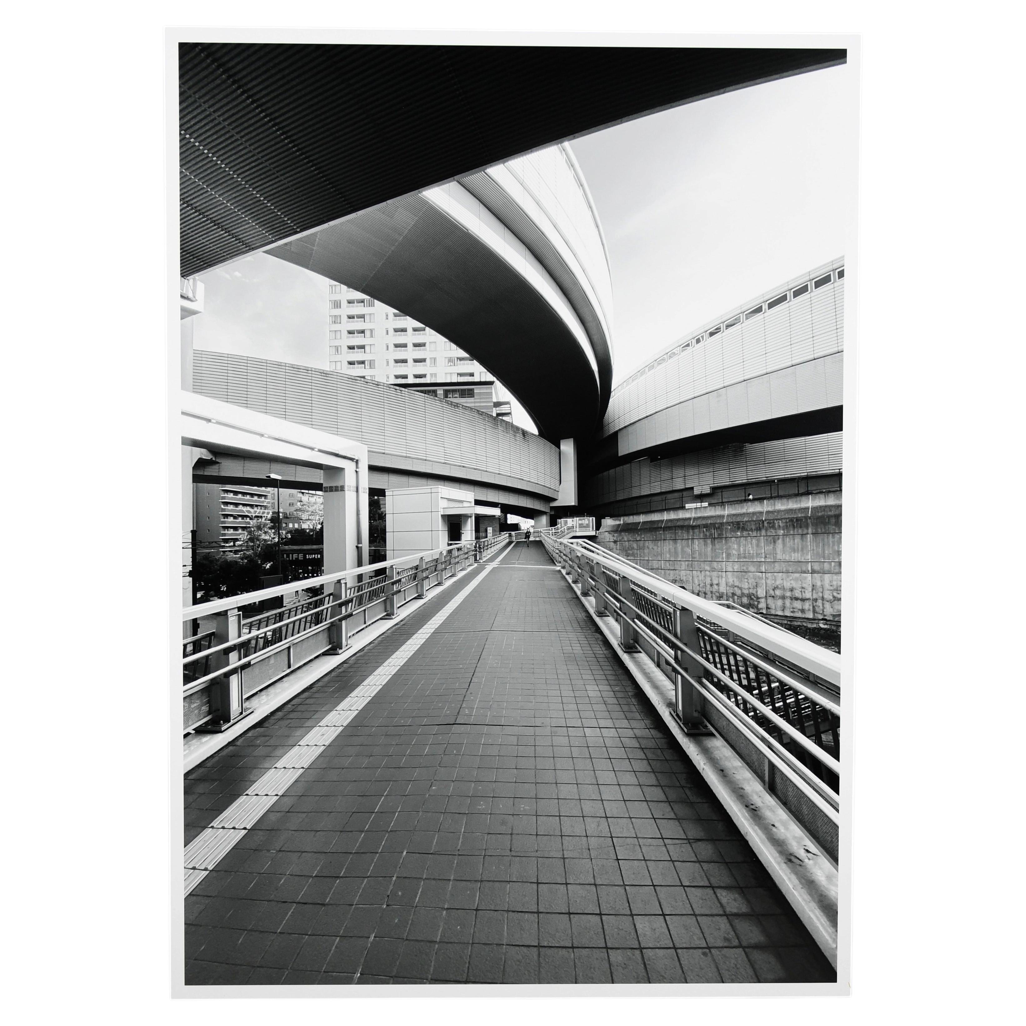 Monochrome Metropolitan Expressway Route No. 3, Meguro, Tokyo