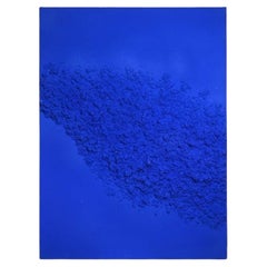 Peinture Monochrome, Bleu Klein, Oeuvre Contemporaine, XXIème siècle.