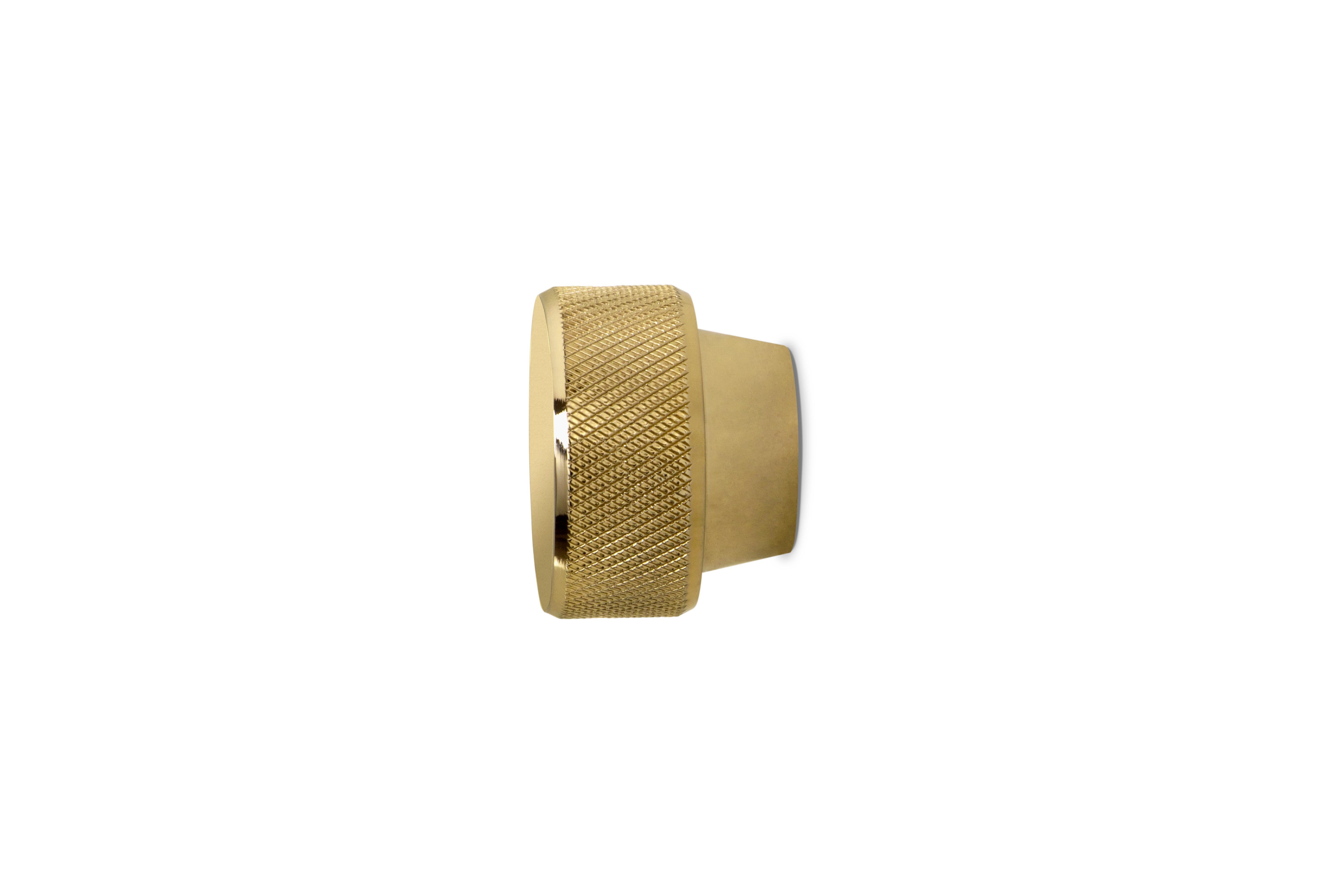 Portuguese Monocles Drawer Handle - Handcrafted Gold Plated - PullCast For Sale