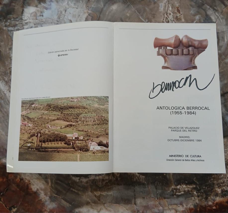 Monografia Antologica di M. Berrocal - Ed.1984 Ministero della Cultura - Spagna For Sale 2