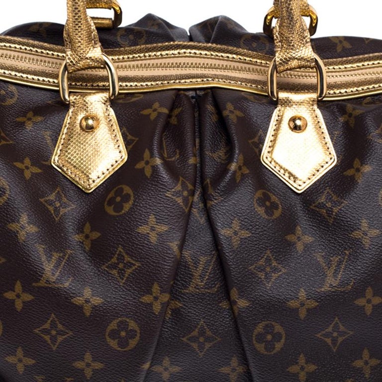 Louis Vuitton Monogram Canvas and Leopard Calfhair Limited Edition Stephen  Bag For Sale at 1stDibs
