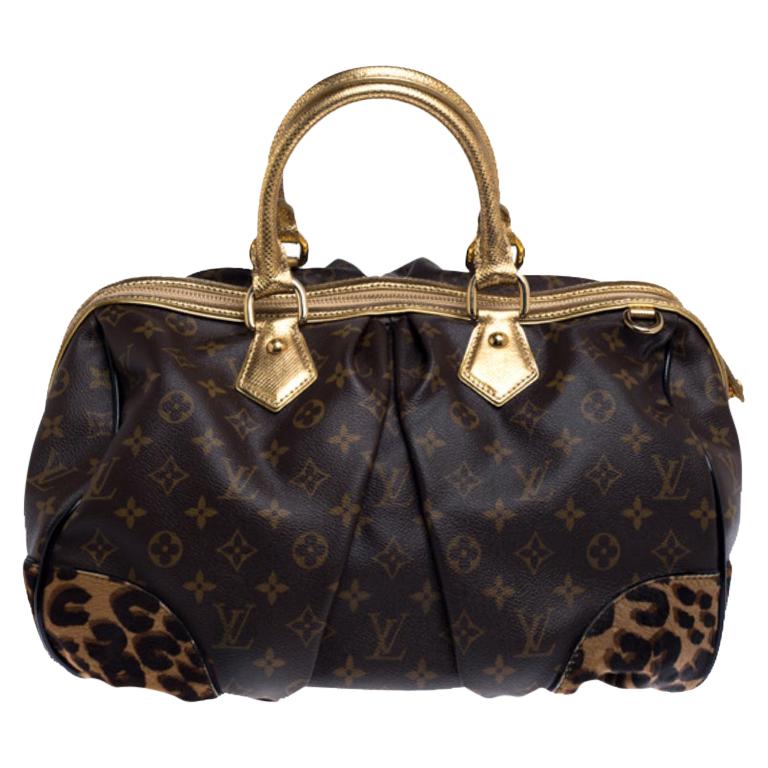 Monogram Canvas and Leopard Calfhair Limited Edition Stephen
