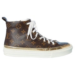 Monogram leather and rubber sneakers with zip Louis Vuitton 
