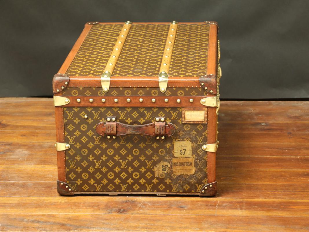 Early 20th Century Monogram Louis Vuitton Trunk