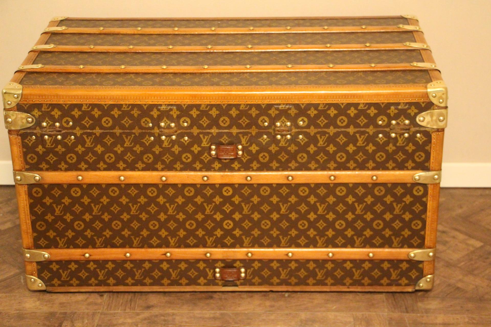 Monogram Louis Vuitton Trunk Louis Vuitton Steamer Trunk, Louis Vuitton Courrier 3