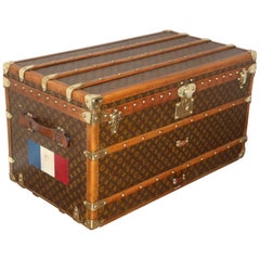 1888 Louis Vuitton Damier Large Steamer Trunk, Provenance: Harry Payne  Whitney