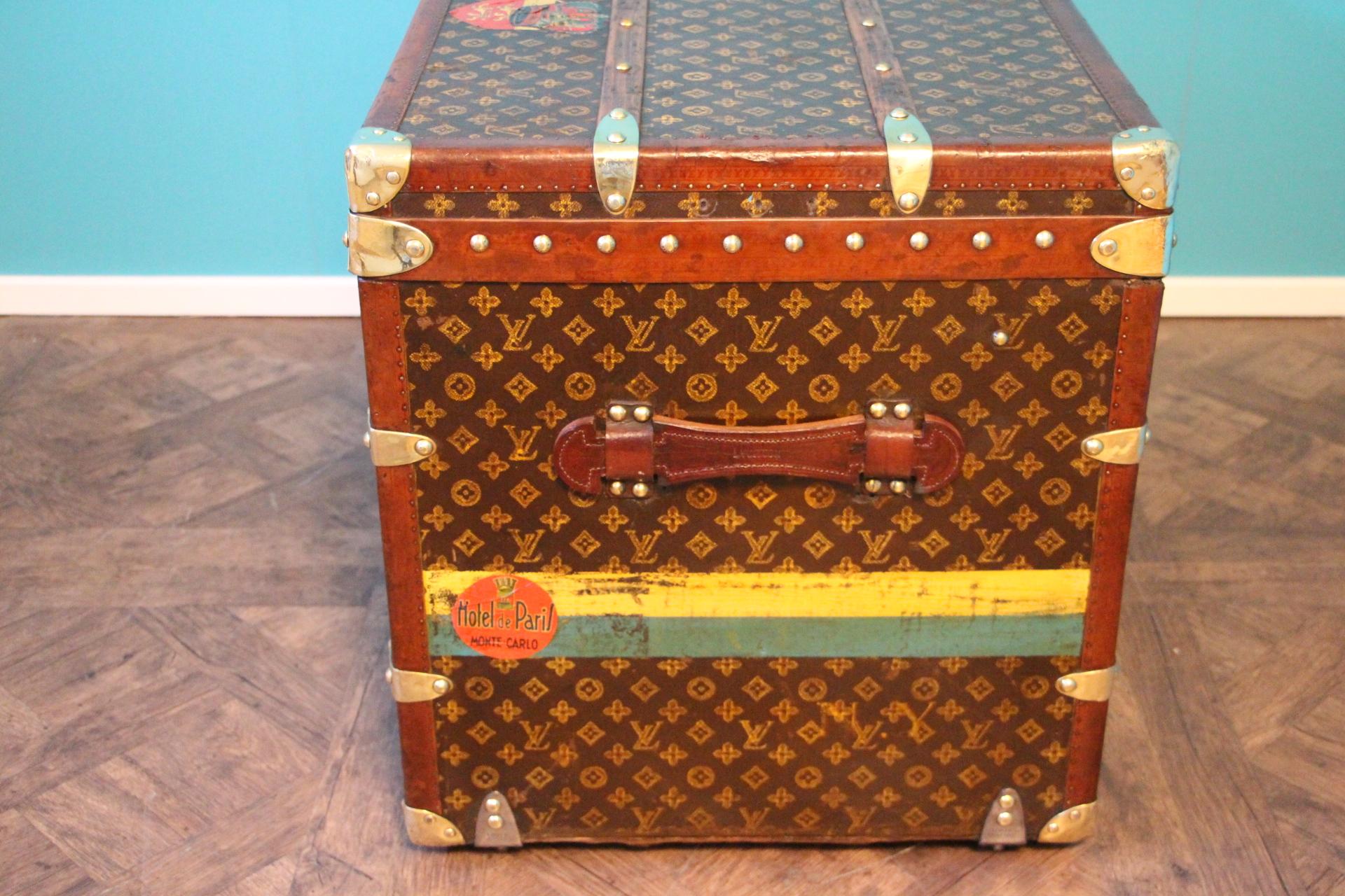 Monogram Louis Vuitton Trunk Louis Vuitton Steamer Trunk, Louis Vuitton Courrier 5