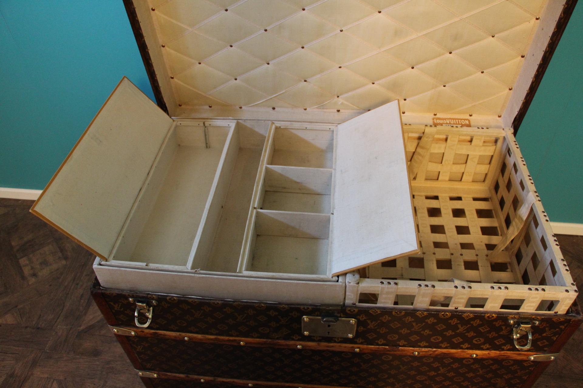 Monogram Louis Vuitton Trunk Louis Vuitton Steamer Trunk, Louis Vuitton Courrier 9