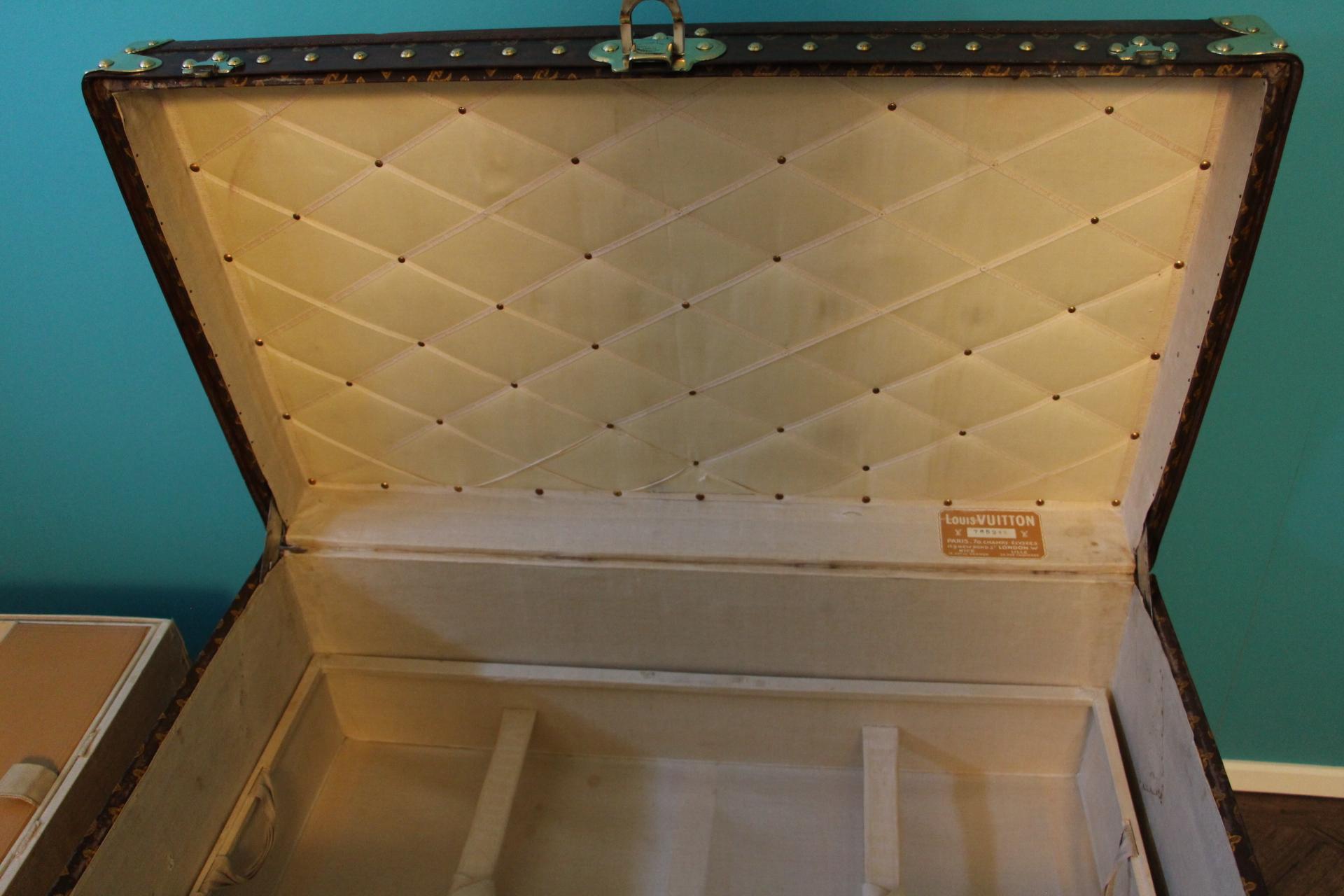 Monogram Louis Vuitton Trunk Louis Vuitton Steamer Trunk, Louis Vuitton Courrier 10