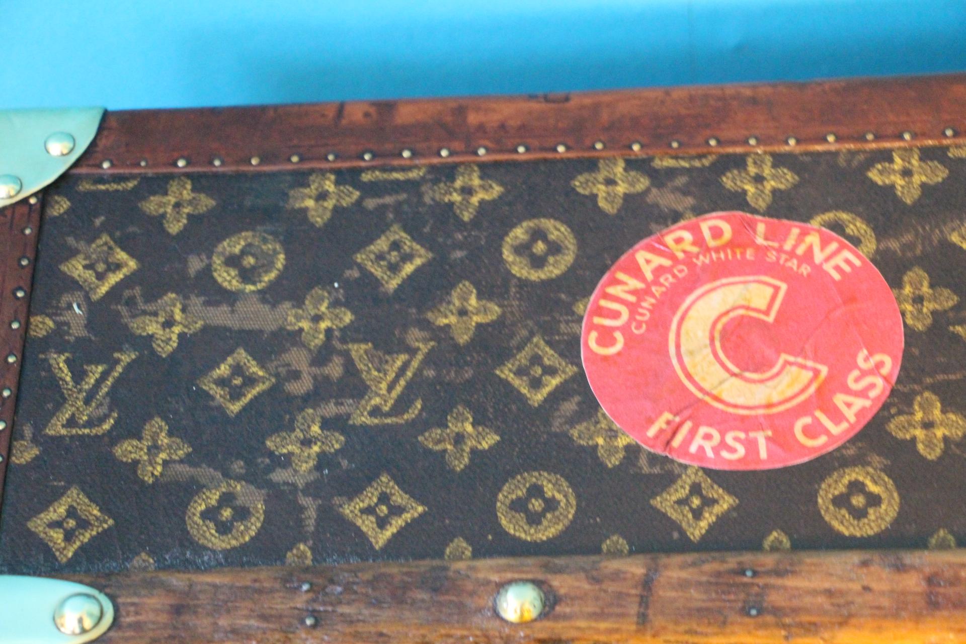 Monogram Louis Vuitton Trunk Louis Vuitton Steamer Trunk, Louis Vuitton Courrier 1