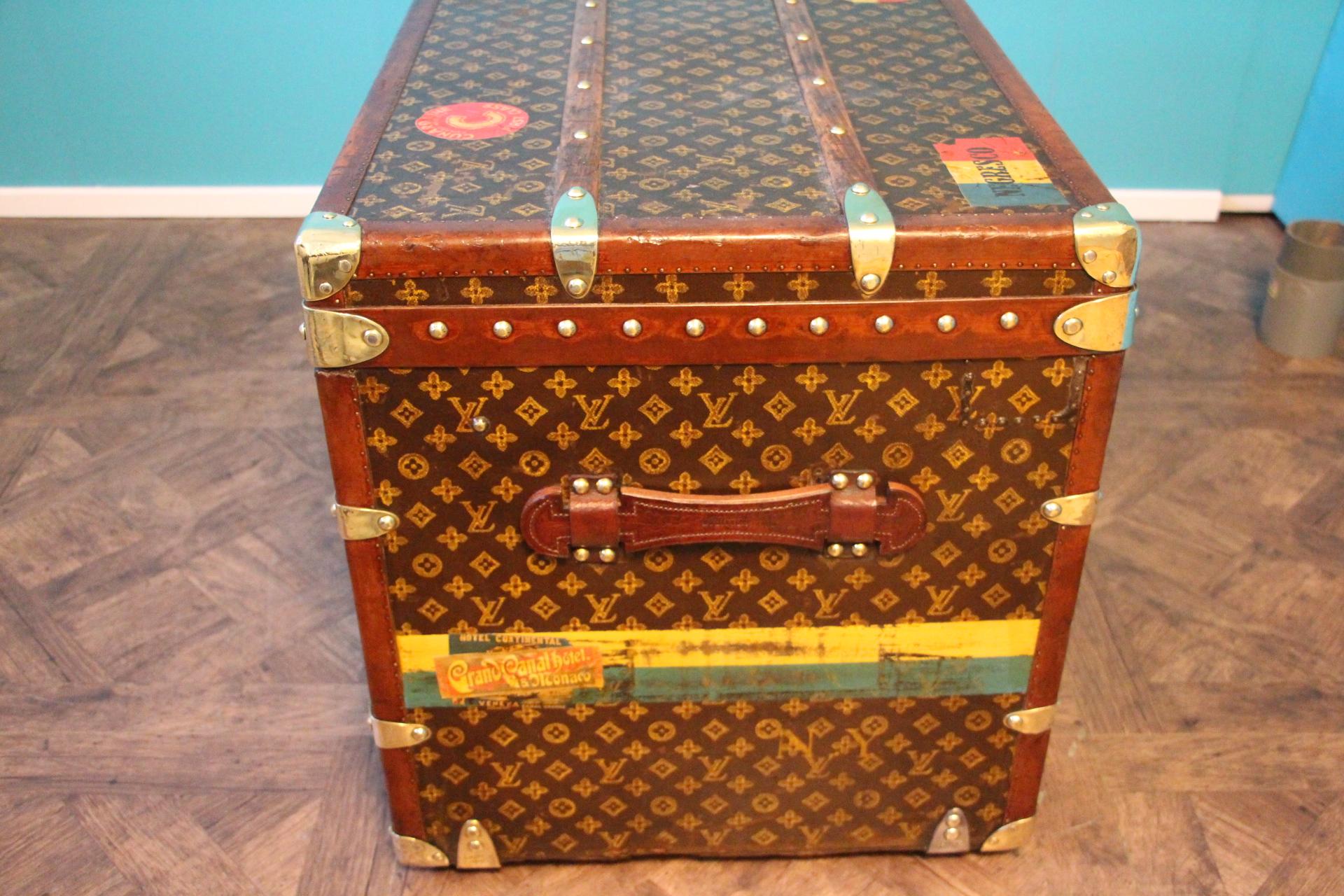 Monogram Louis Vuitton Trunk Louis Vuitton Steamer Trunk, Louis Vuitton Courrier 2