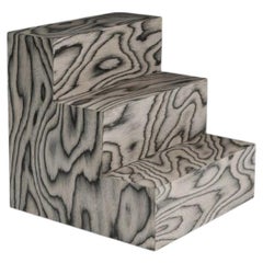 Monolit Side Table, Alpi Veneer by Cezar Moldovan x Arbore