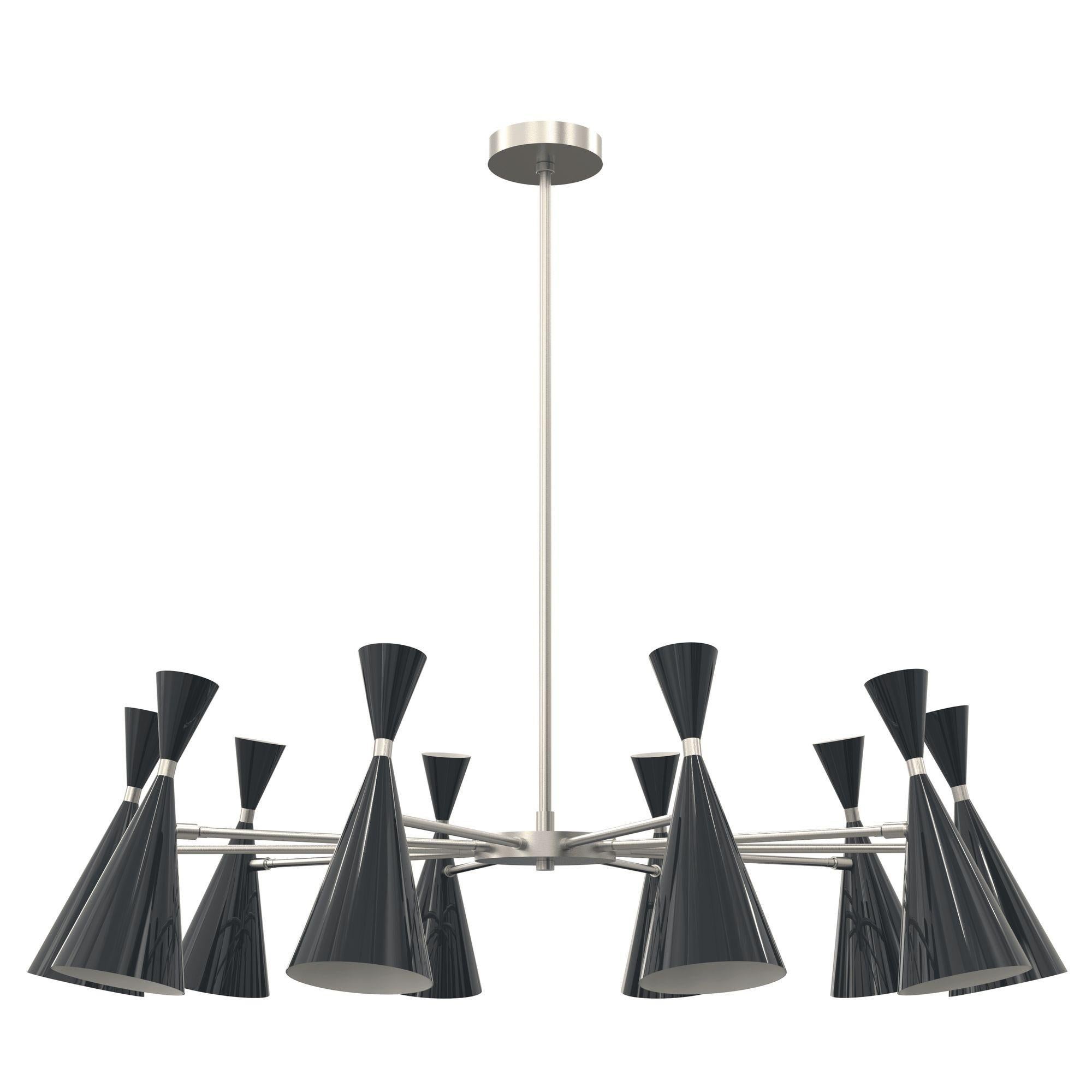 Mid-Century moderno Lampadario Monolith in vendita